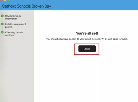 Mac enrol
