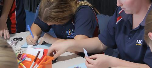 Mackillop Catholic College Warnervale at Vinnies Banner