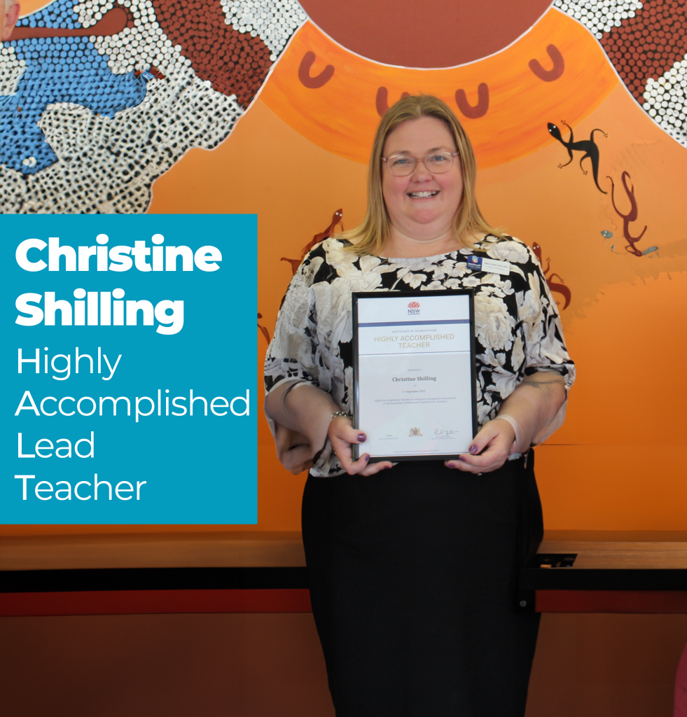 Highly Accomplished Lead Teacher Christine Shilling Catholic Schools